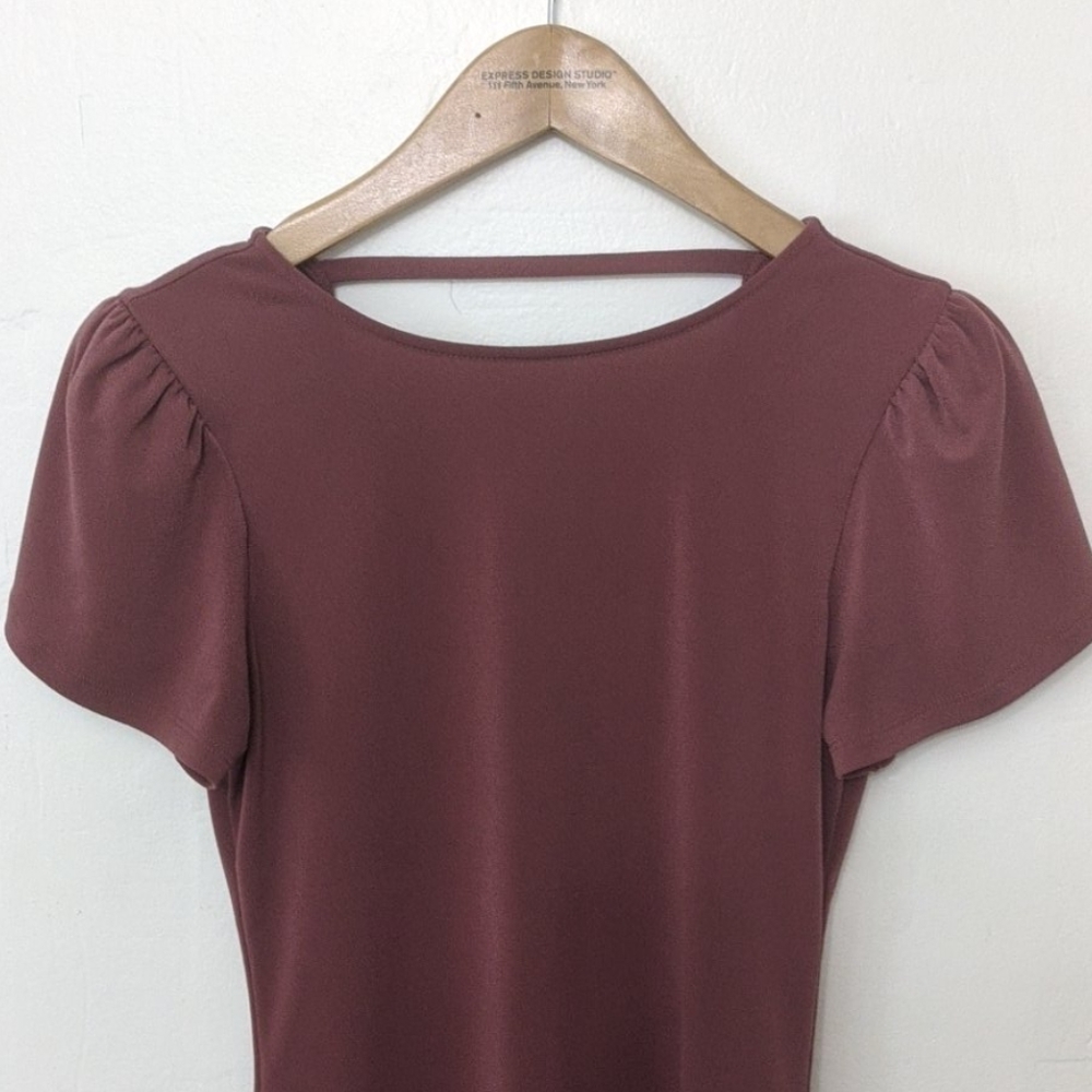 EXPRESS Flutter Sleeve Blouse 🦋